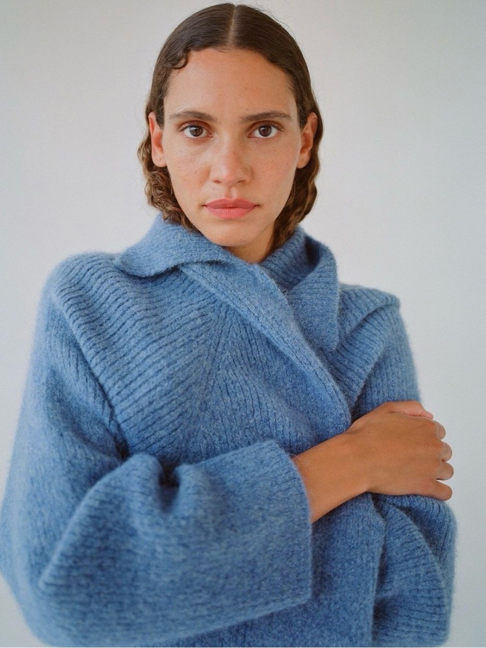 Paris Georgia elemental alpaca cardigan - Picture 2 of 14